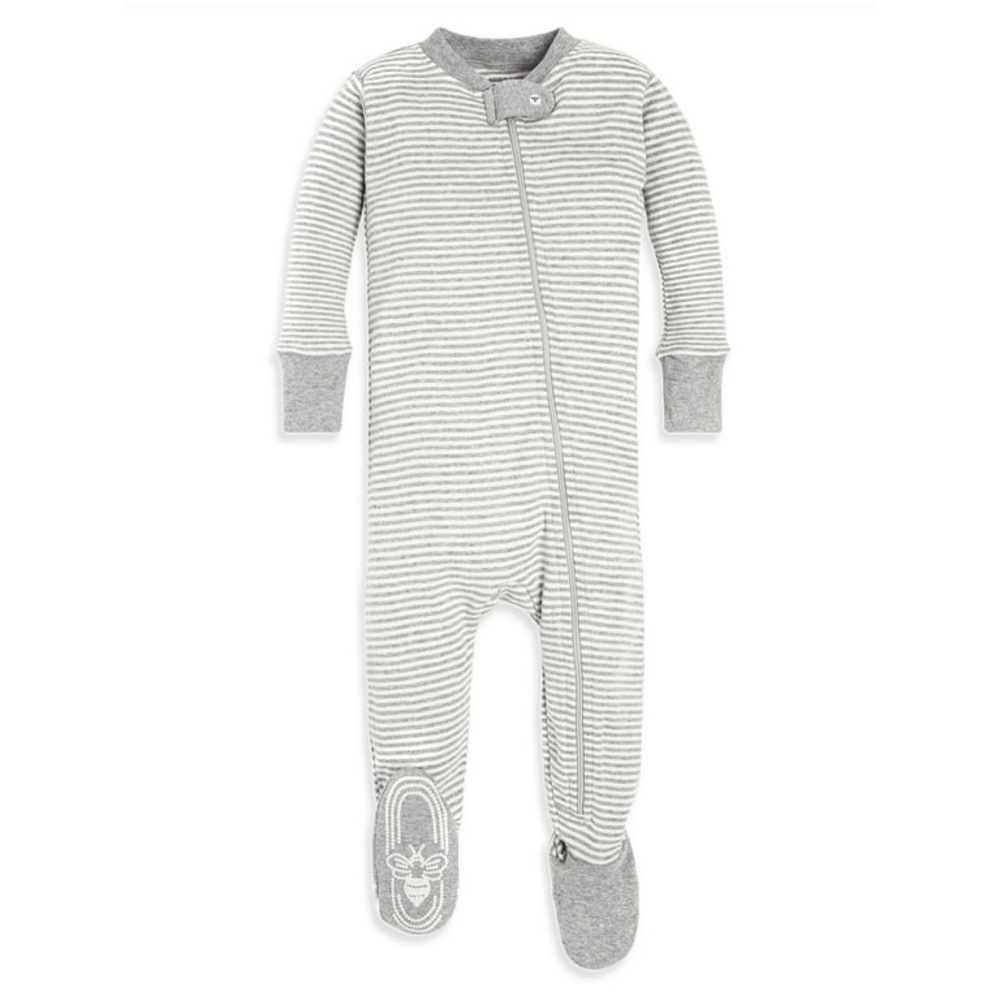 Burt’s Bees Baby Stripped Onesies